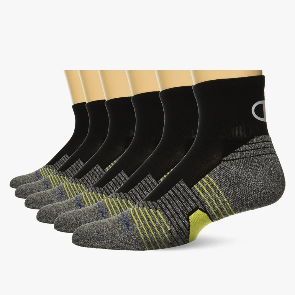 NWT Champion Men’s Performance Ankle Running Socks 3-Pack Size 6-12